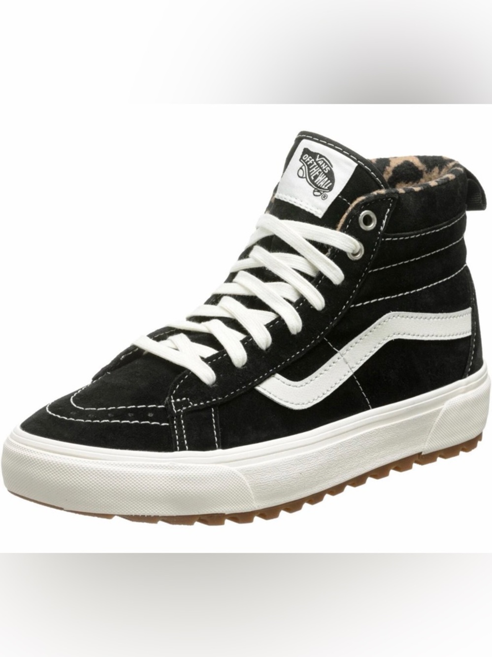 VANS SK8 Hi MTE-1 Sneakers Black/Leopard W6.0 M4.5
